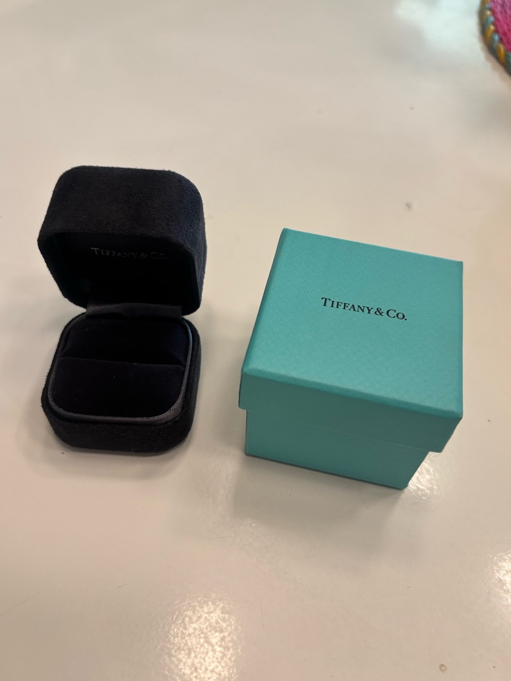 Tiffany & Co. Small Ring Box - Tiffany Blue and Black